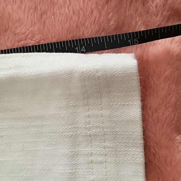 Venus White Denim Stretch Mini Zipper Accent Skirt - Size 6 - Picture 7 of 8